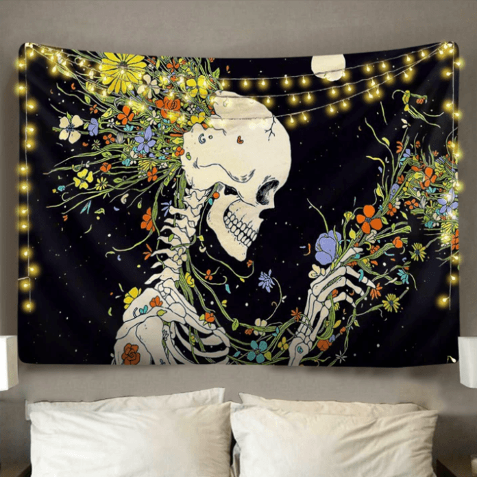 Dead Roses Tapestry - The Tapestry Store Company