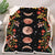 Flower Moon Phases Sherpa Blanket - The Tapestry Store Company