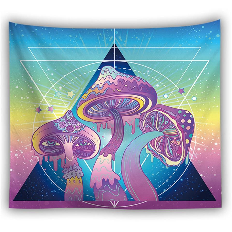 Triangle of Mushrooms Tapestry - The Tapestry Store Company