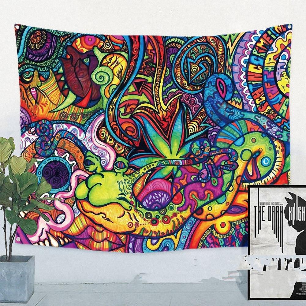 Trippy Colorful Tapestry - The Tapestry Store Company