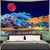 Trippy Colorful Sunset Tapestry - The Tapestry Store Company