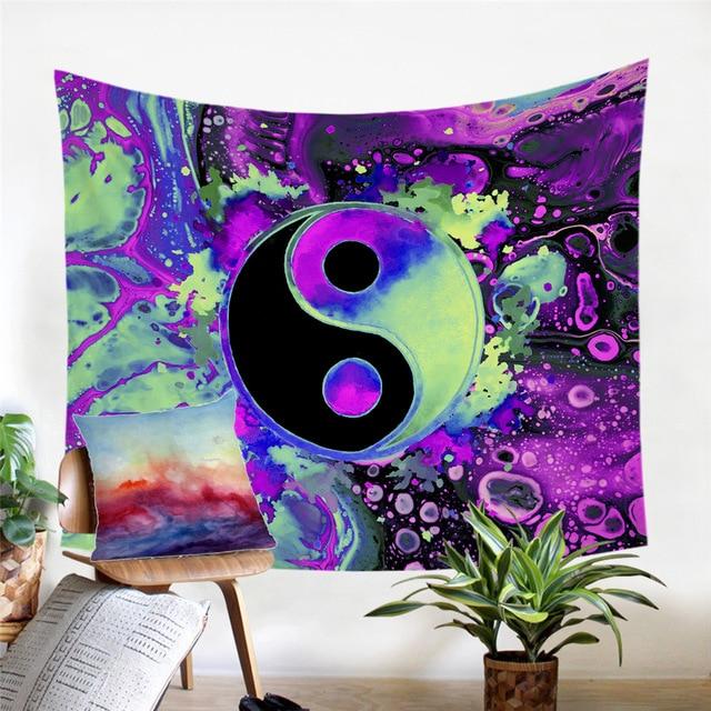 Trippy Yin Yang Tapestry - The Tapestry Store Company