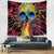 Trippy Skull Tapestry - The Tapestry Store Company